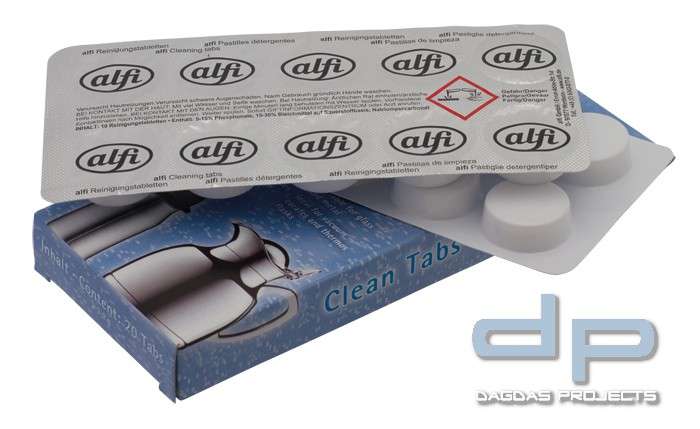 Alfi Clean Tabs Reinigungs Tabletten Dagdas Projects Behördenausrüster