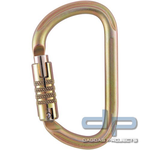 PETZL VULCAN D-förmiger TRIACT-Lock Stahlkarabiner | Dagdas Projects ...