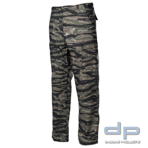 US Kampfhose, BDU, Rip Stop, tiger stripe L