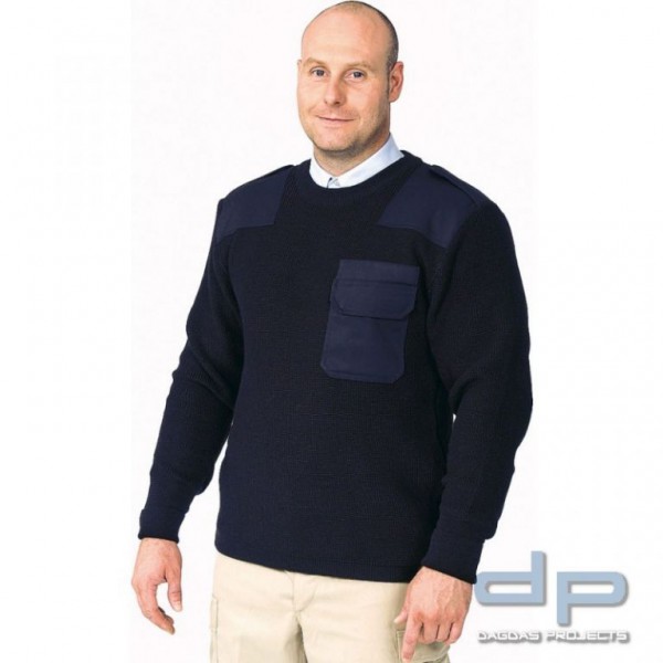 Original Behörden Pullover dunkelblau, Größe: 48