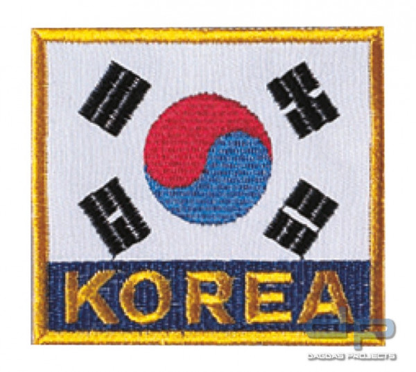 Danrho Stickabzeichen Korea Flagge Abzeichen Bekleidung Kwon Und Danrho Markensportartikel Alle Kategorien Dagdas Projects Behordenausruster